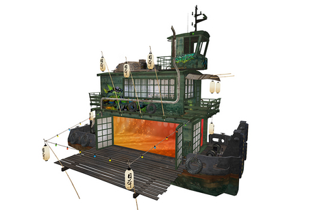 Second Life Marketplace - PARTY BOAT